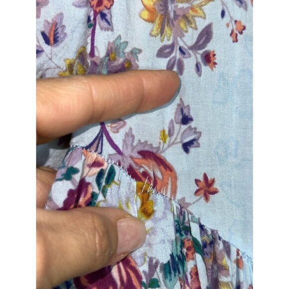 Jak & Peppar Girls 7 Floral Boho Western Fairy Duster Kimono - Picture 5 of 10